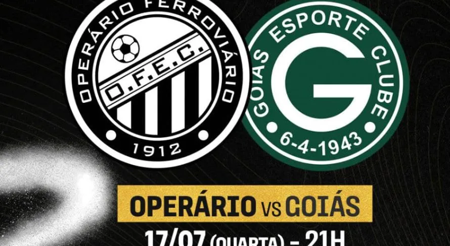 Operário-PR x Goiás: onde assistir ao jogo do Brasileirão Serie B