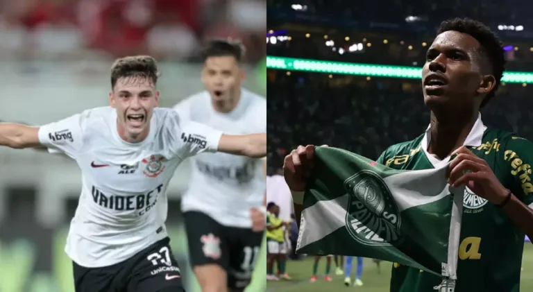 Joias de Palmeiras e Corinthians disputam primeiro Dérbi entre os profissionais