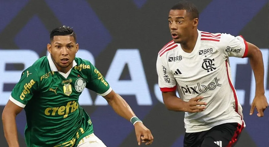 Torcedores portugueses listam posições de Palmeiras e Flamengo no campeonato nacional