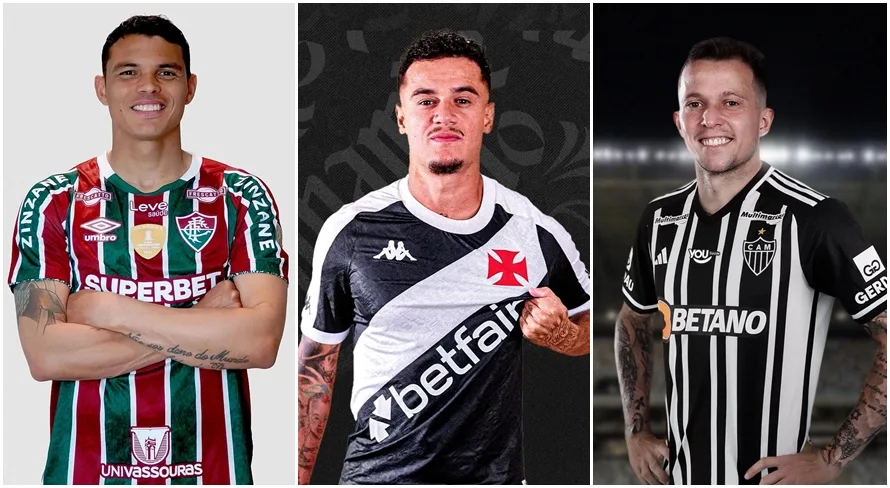 Reforços que podem estrear no Brasileirão Série A a partir da 17ª rodada; confira