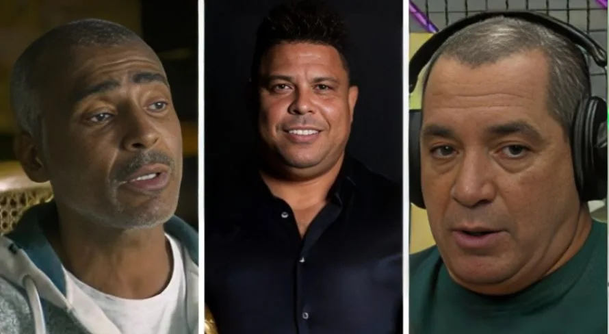 Romário, Ronaldo e Zinho elegem melhores técnicos do futebol: “Sem dúvida”