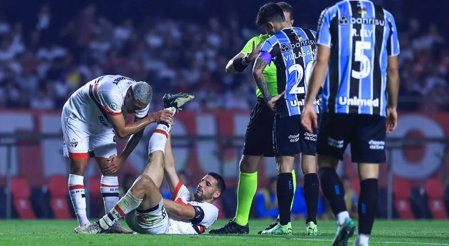 Calleri é dúvida para o SPFC contra o Juventude pelo Brasileirão