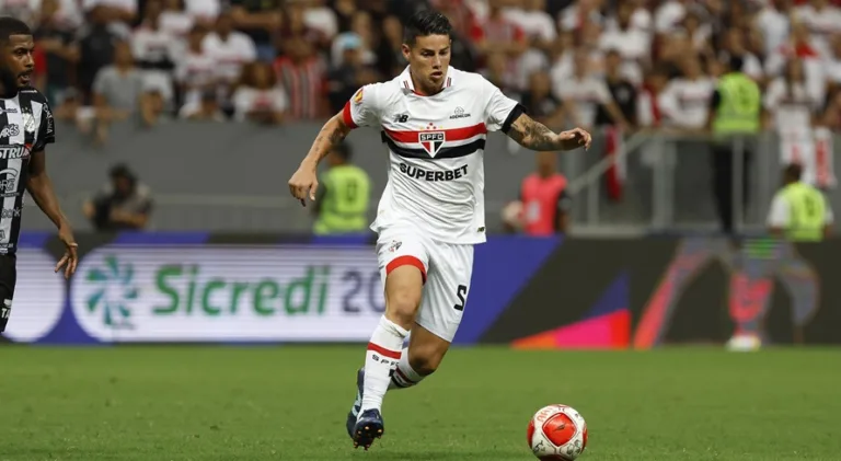 Times da La Liga mostram interesse por James Rodríguez, do SPFC