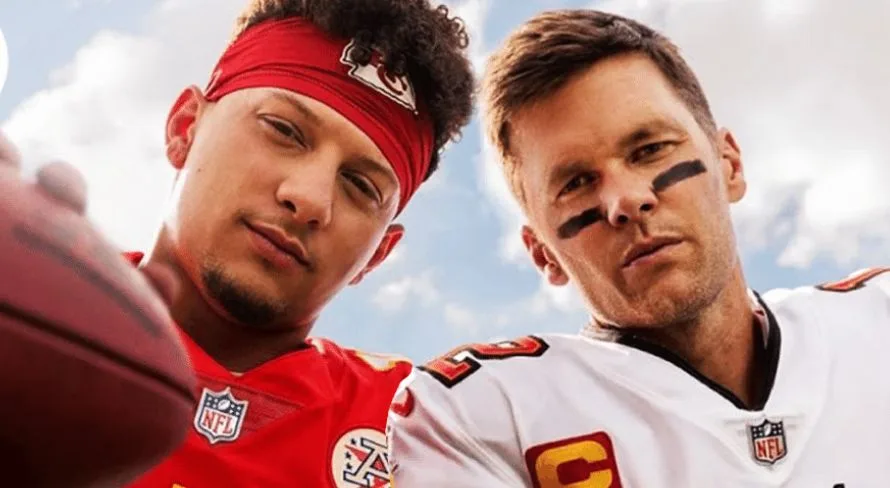 Tom Brady e Mahomes se destacam em lista de melhores do século na NFL; veja o ranking