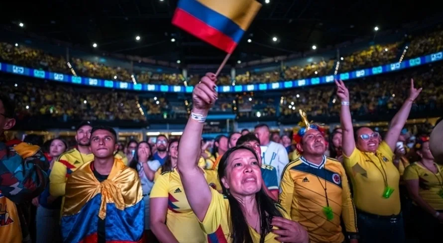 Torcedores colombianos cravam três clubes brasileiros mais conhecidos