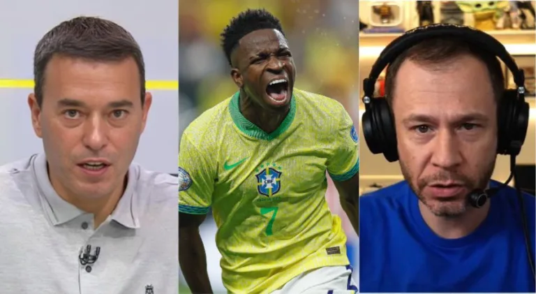 Rizek manda recado a Vinícius Júnior após briga com Tiago Leifert