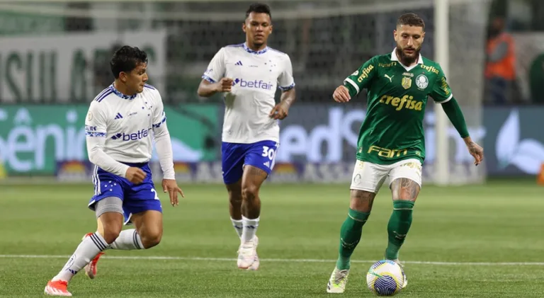 Zé Rafael, do Palmeiras, elege “potência” do futebol brasileiro