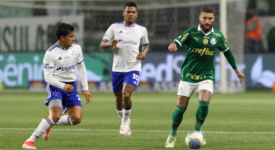 Zé Rafael, do Palmeiras, elege “potência” do futebol brasileiro