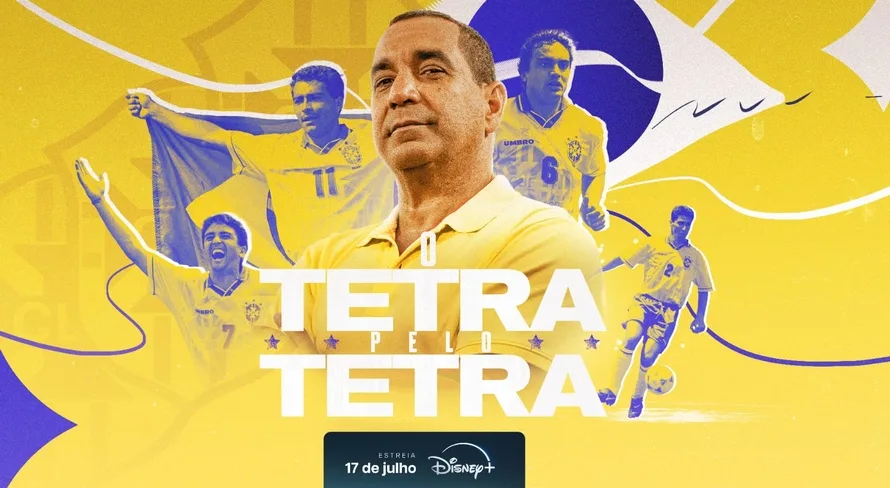 Zinho comanda série da ESPN sobre o 30 anos do Tetra; confira