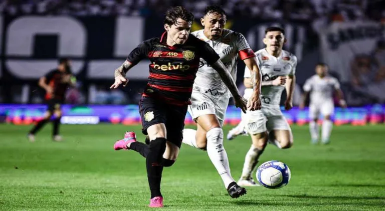 Em jogo equilibrado, Santos e Sport empatam pelo Brasileirão Série B