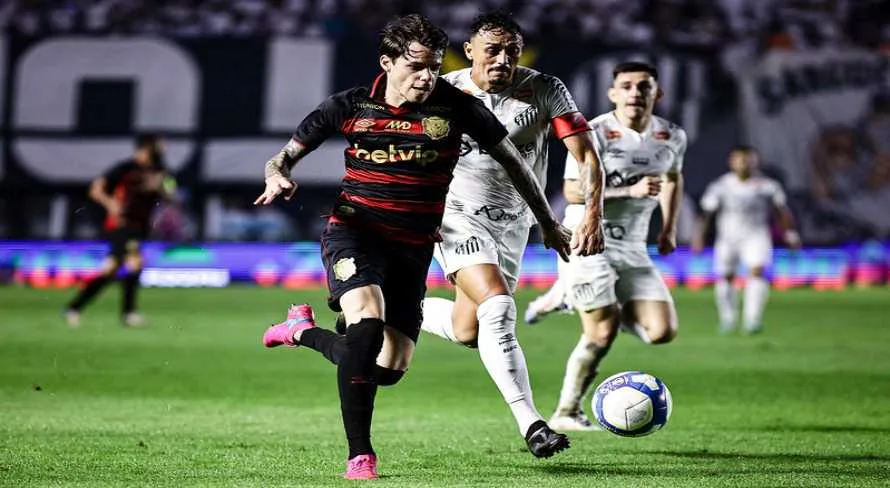 Em jogo equilibrado, Santos e Sport empatam pelo Brasileirão Série B