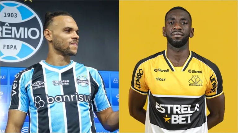 Criciúma x Grêmio no Brasileirão marca confronto de Bolasie e Braithwaite