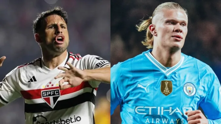 Torcedores do SPFC escolhem entre Calleri e Haaland, do Manchester City Torcedores do SPFC escolhem entre Calleri e Haaland, do Manchester City