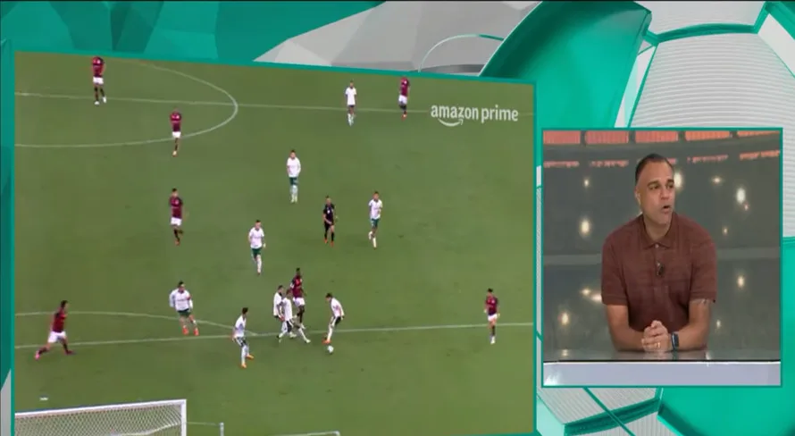 Denílson elege diferencial em Flamengo x Palmeiras: “Me assustou”