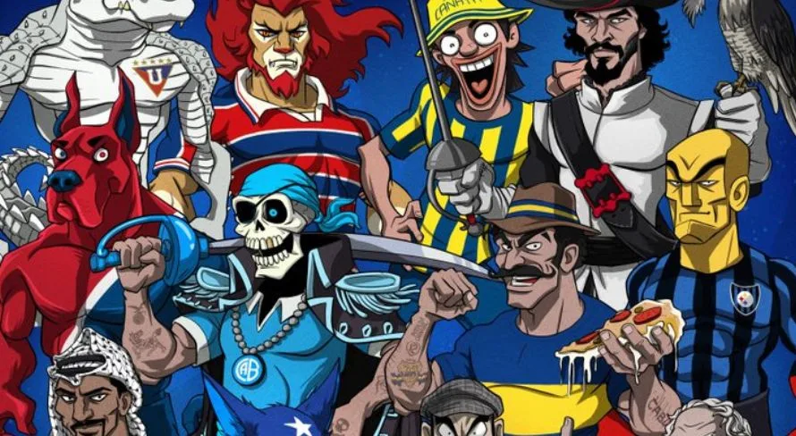 Copa Sul-Americana: Conmebol cria mascotes para os clubes que lutam pelo título