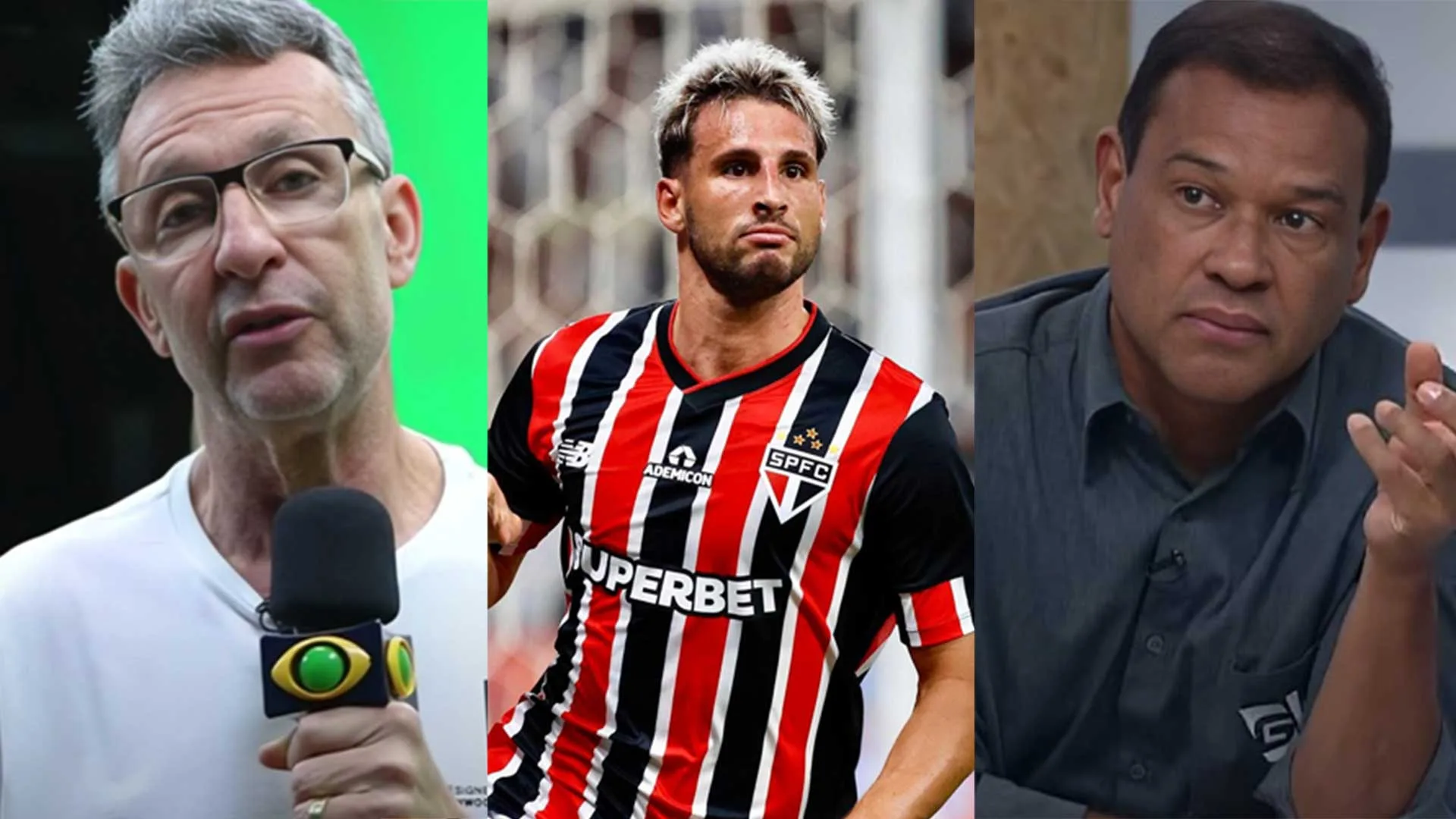 Craque Neto, Calleri e Muller exaltam atacante do futebol brasileiro