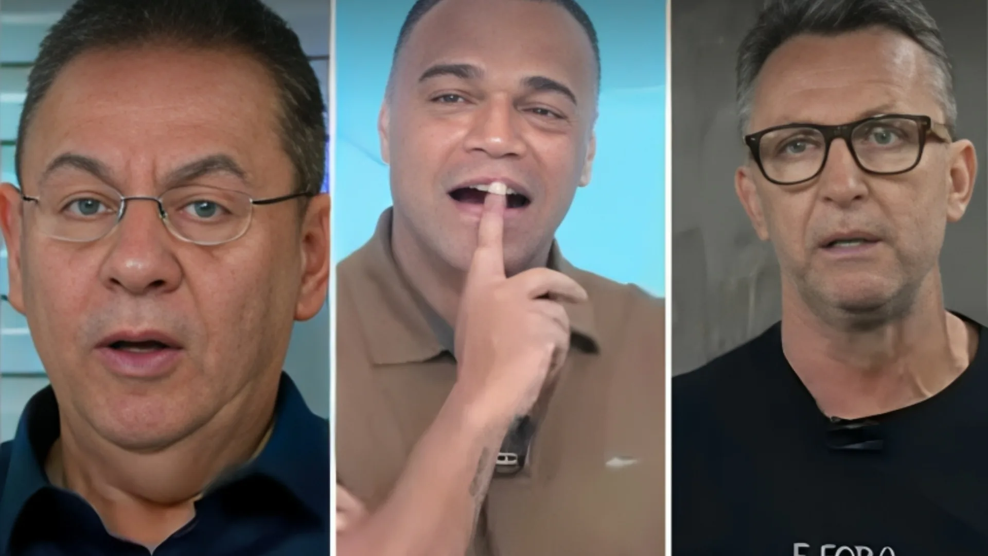 Flávio Prado, Denílson e Craque Neto apontam placar de Corinthians x Flamengo