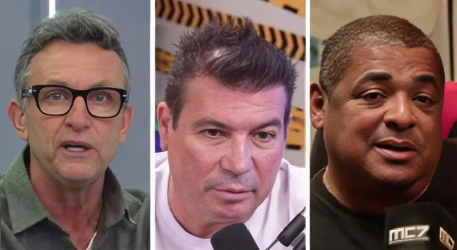 Craque Neto, Luizão e Vampeta “aplaudem” clube do Brasileirão: “Fortíssimo”