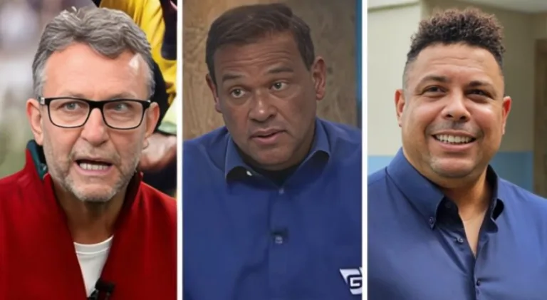 Craque Neto, Muller e Ronaldo elegem melhor time do Brasil hoje