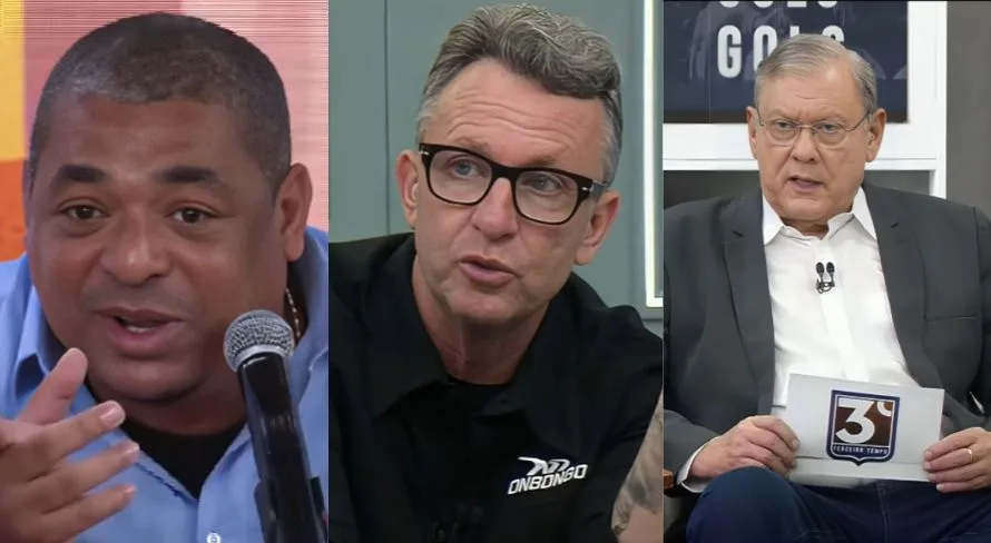 Craque Neto, Vampeta e Milton Neves elegem os maiores clubes do Brasil