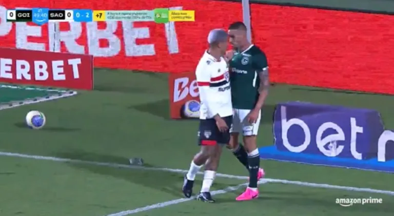 Luciano tem atitude inesperada após confusão em Goiás x SPFC