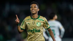 Estêvão, Alcaraz e mais: Os 5 jogadores sub-23 mais valiosos do Brasileirão Série A