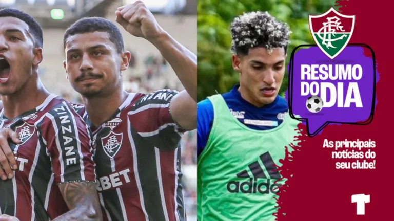 Fluminense hoje (23/08): André no Manchester United, novo lateral e mais