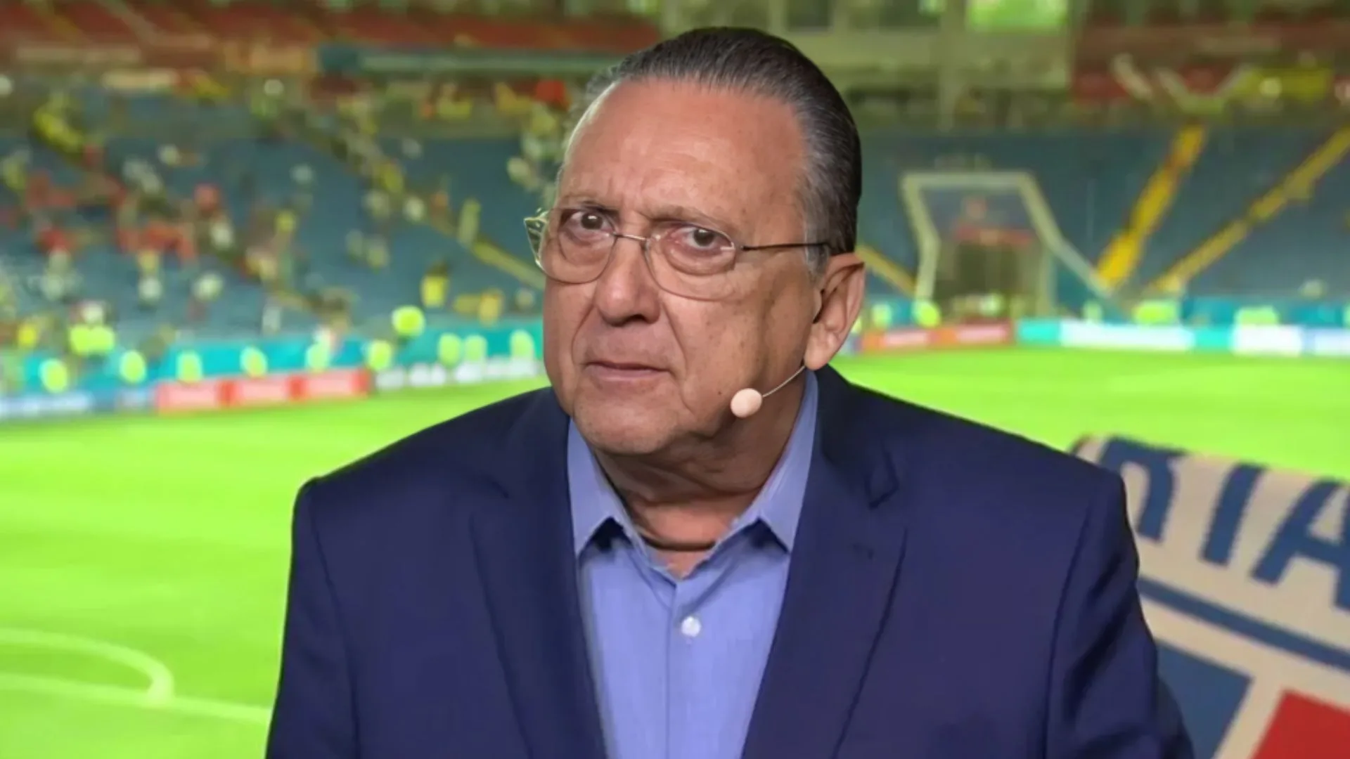 Galvão Bueno exalta torcida diferenciada do futebol brasileiro