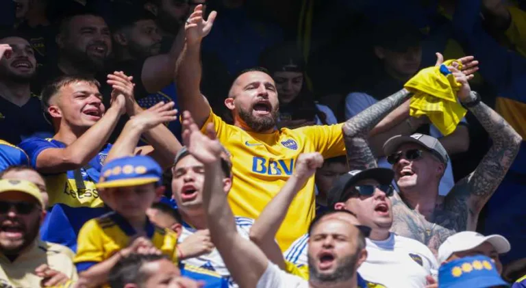 Torcedores do Boca Juniors projetam eliminação do Cruzeiro