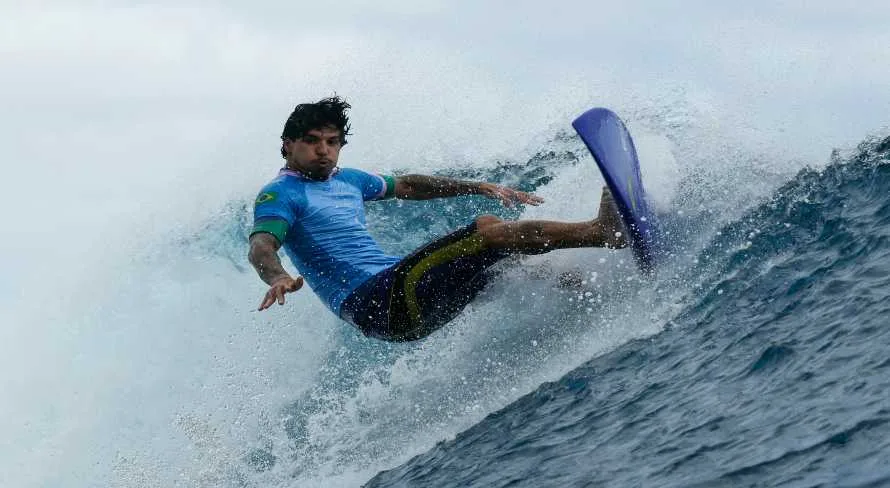Gabriel Medina conquista o bronze nas Olimpíadas de Paris