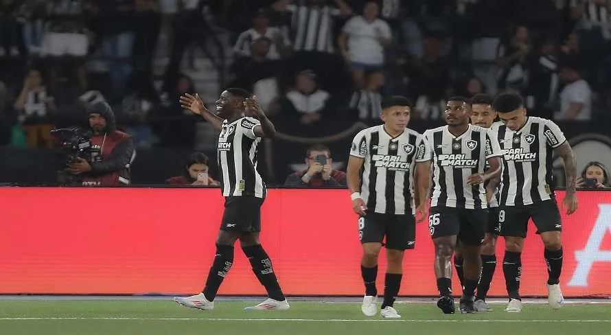Botafogo e Palmeiras marcam três na Libertadores; assista