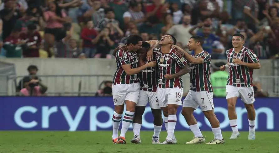 Fluminense marca dois contra o Grêmio na Libertadores; assista