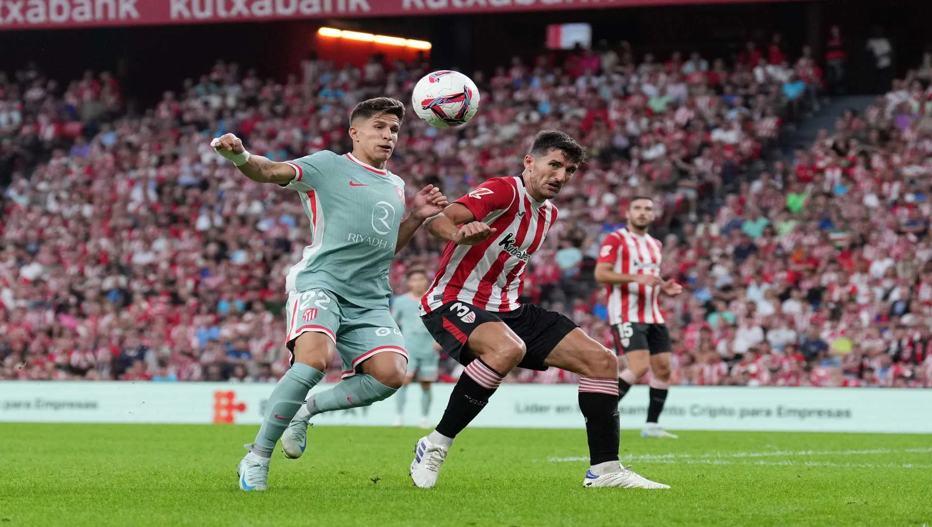 Atlético de Madrid marca no final e garante vitória sobre o Bilbao na La Liga