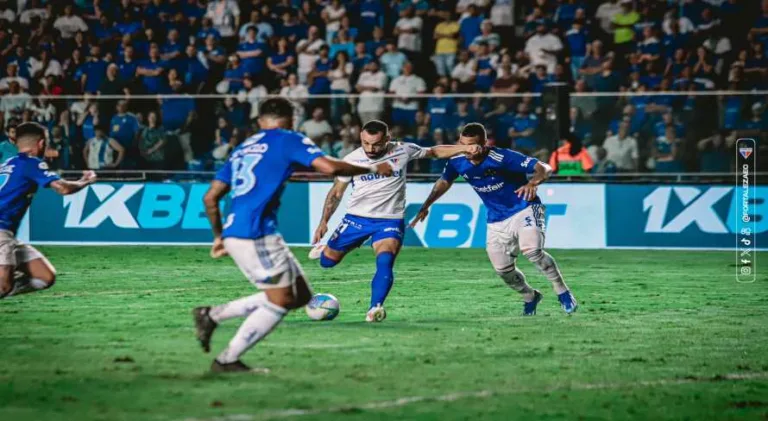 Cruzeiro perde para o Fortaleza e segue fora do G-4 do Brasileirão
