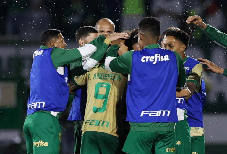 Palmeiras tem a mesma pontuação do Brasileirão de 2023