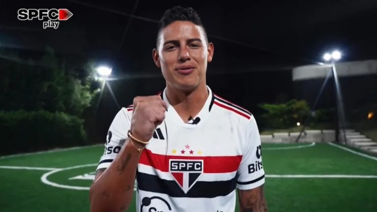 James Rodríguez se oferece para jogar em rival do SPFC no Brasileirão