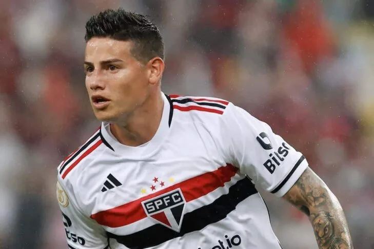 James Rodríguez, ex-SPFC está perto de jogar pelo Rayo Vallecano, da Espanha, segundo jornalista