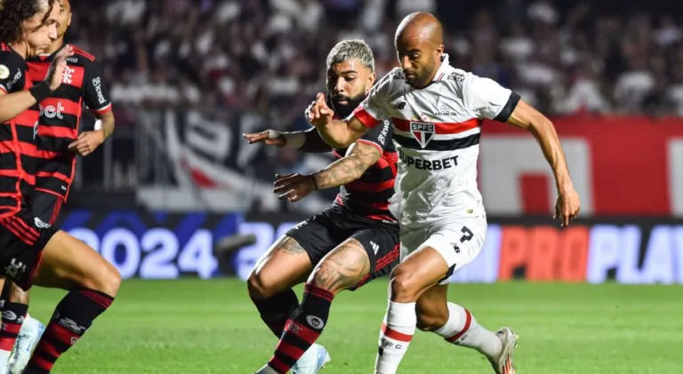 Com gol de Calleri, SPFC derrota Flamengo no Brasileirão