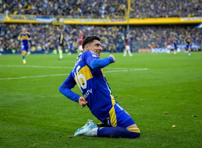 Ex-Palmeiras é um dos jogadores mais festejados por torcedores do Boca Juniors    