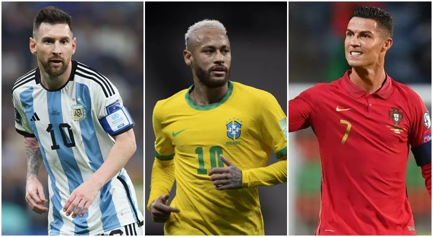 Veja quem ganha mais entre Messi, Neymar e Cristiano Ronaldo