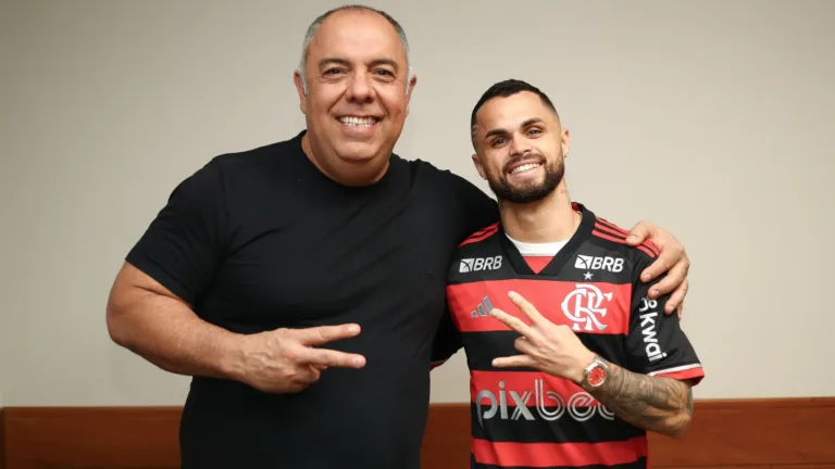 Michael se declara para torcedores do Flamengo: “Nunca fui embora”
