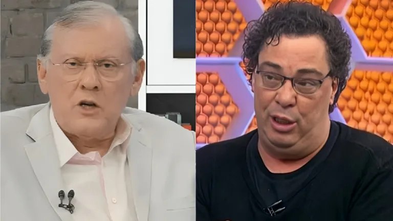 Milton Neves e Casagrande celebram trio da seleção brasileira