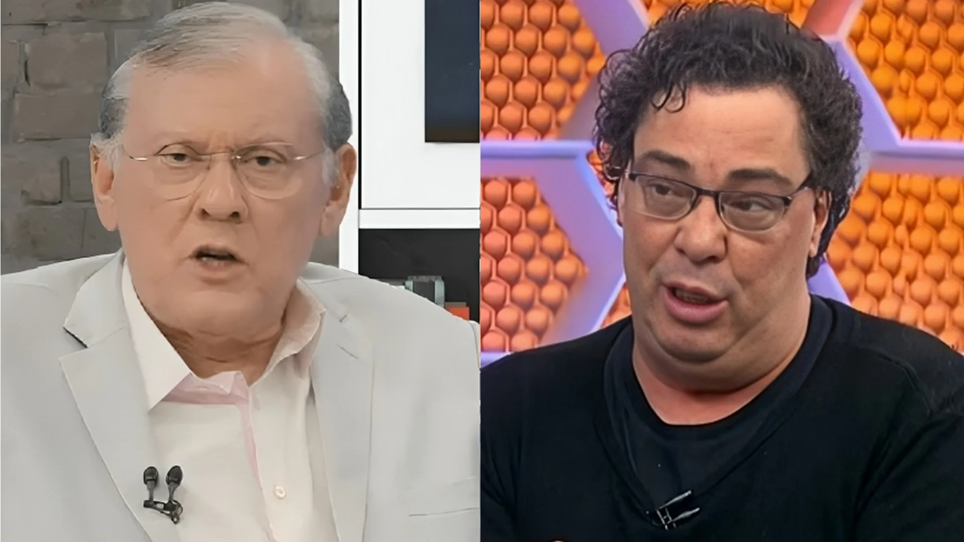 Milton Neves e Casagrande celebram trio da seleção brasileira