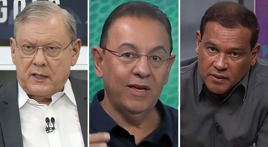 Milton Neves, Flávio Prado e Müller cravam eliminados na Libertadores