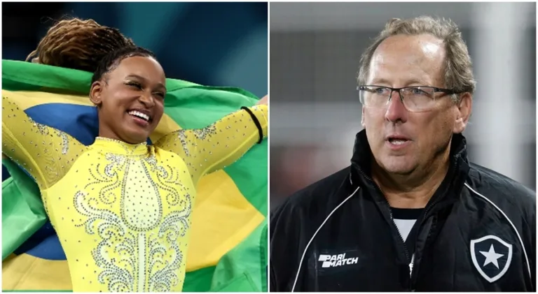 CEO do Botafogo coloca Rebeca Andrade e John Textor no mesmo nível: “Disruptivos”