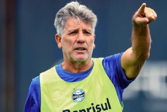 Renato Gaúcho, técnico do Grêmio
