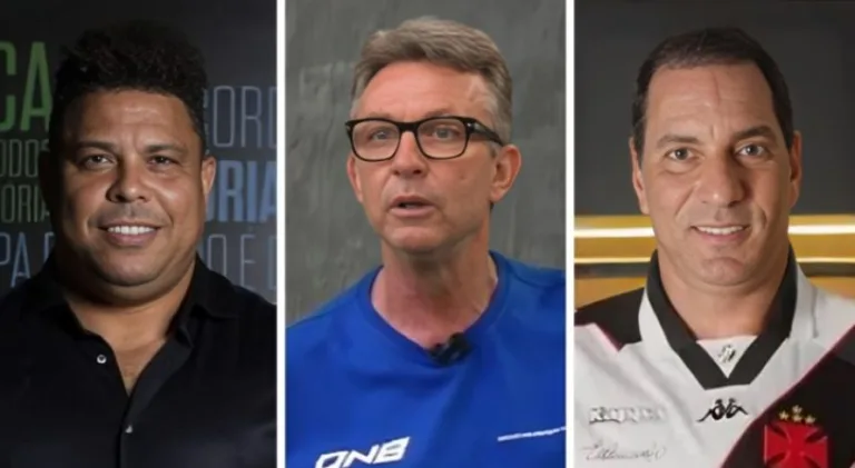 Ronaldo, Craque Neto e Edmundo elegem novas “potências” do Brasil