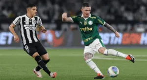 Richarlyson aponta favorito para jogo entre Botafogo x Palmeiras pela Libertadores