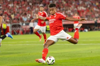 David Neres, do Benfica