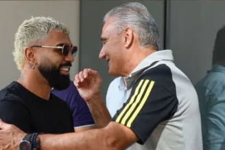 Gabigol e Tite